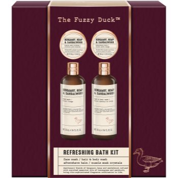 Baylis & Harding The Fuzzy Duck Bergamot, Hemp & Sandalwood set cadou pentru barbati - imagine 2